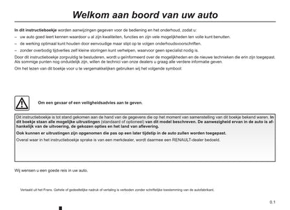 2011-2012 Renault Mégane Bedienungsanleitung | Niederländisch