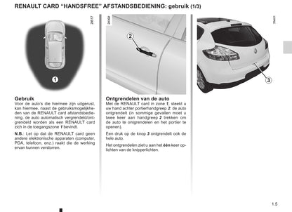 2011-2012 Renault Mégane Bedienungsanleitung | Niederländisch