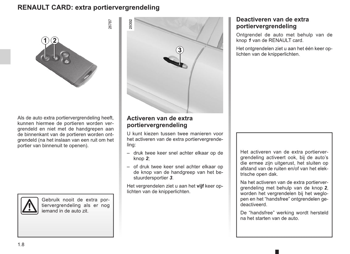 2011-2012 Renault Mégane Bedienungsanleitung | Niederländisch