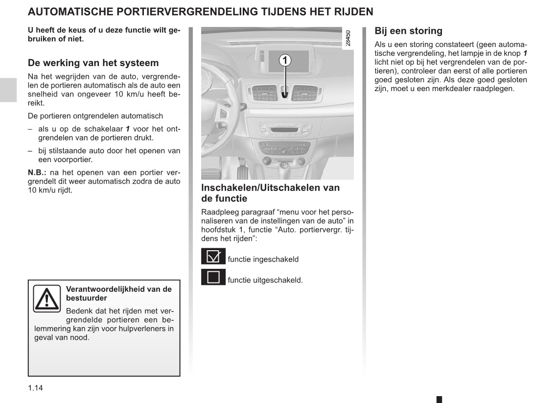 2011-2012 Renault Mégane Bedienungsanleitung | Niederländisch