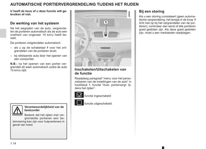 2011-2012 Renault Mégane Bedienungsanleitung | Niederländisch