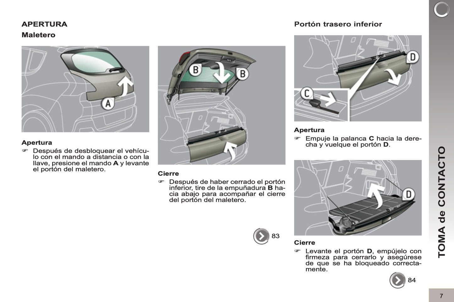 2012-2013 Peugeot 3008 Gebruikershandleiding | Spaans