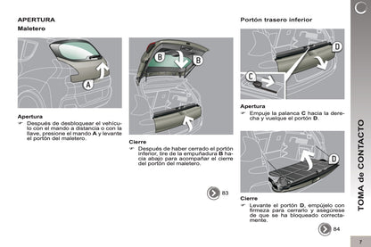 2012-2013 Peugeot 3008 Gebruikershandleiding | Spaans