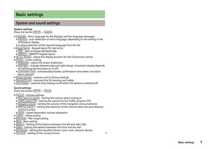 Skoda Amundsen+ Navigation System Owner's Manual 2013