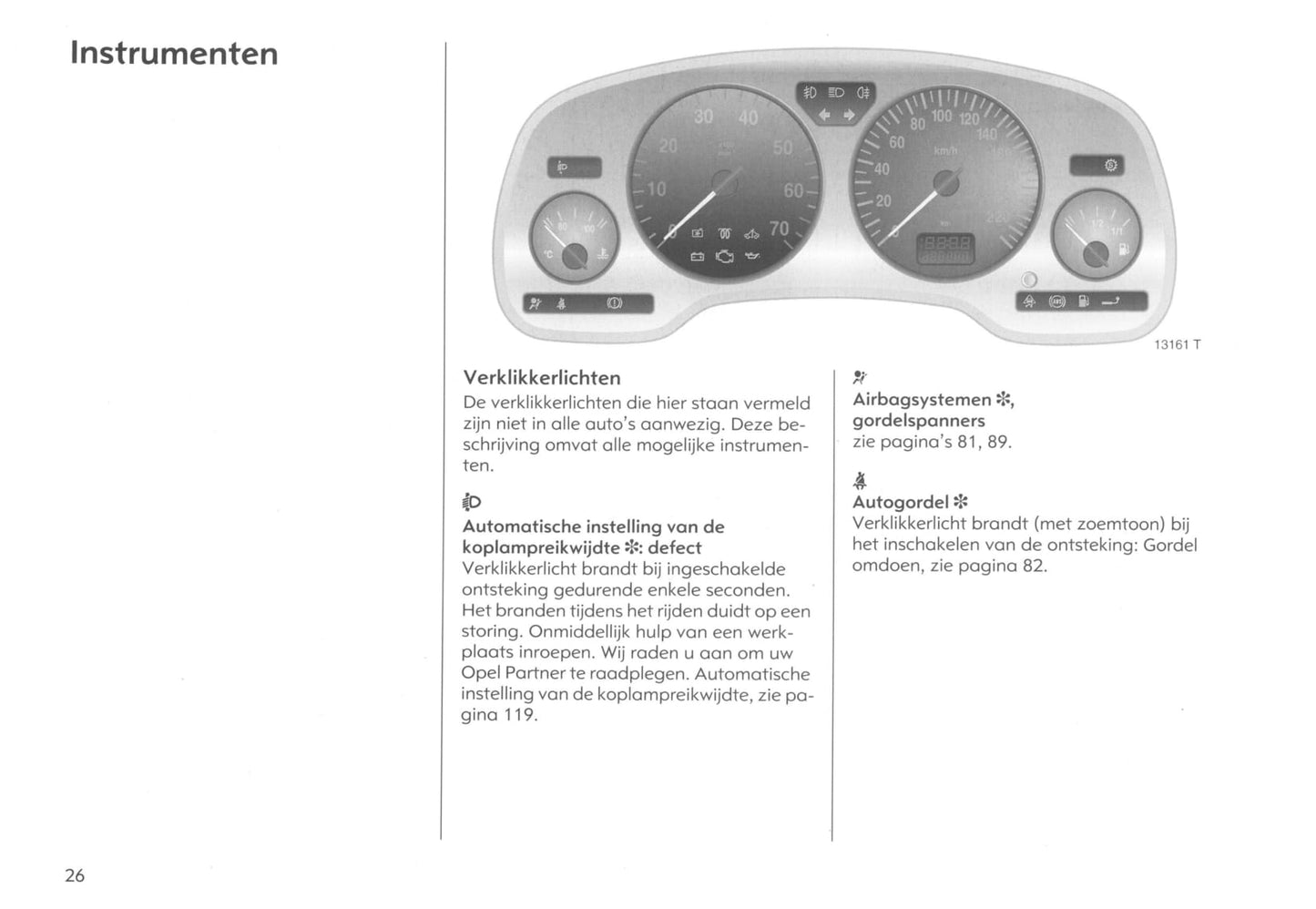 2000-2005 Opel Astra Manuel du propriétaire | Néerlandais