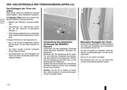 2012-2013 Renault Laguna Manuel du propriétaire | Allemand