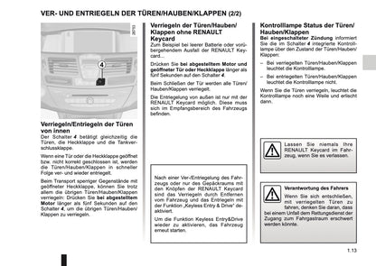 2012-2013 Renault Laguna Manuel du propriétaire | Allemand