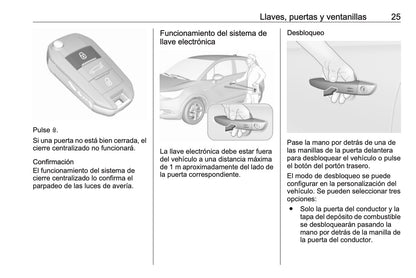 Opel Crossland X Manual de infoentretenimiento 2014 - 2019