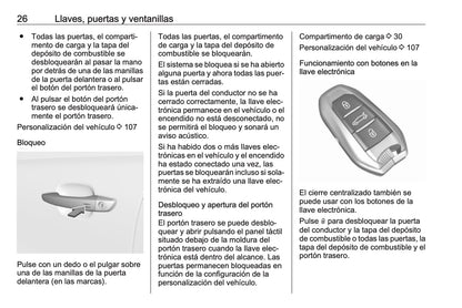 Opel Crossland X Manual de infoentretenimiento 2014 - 2019