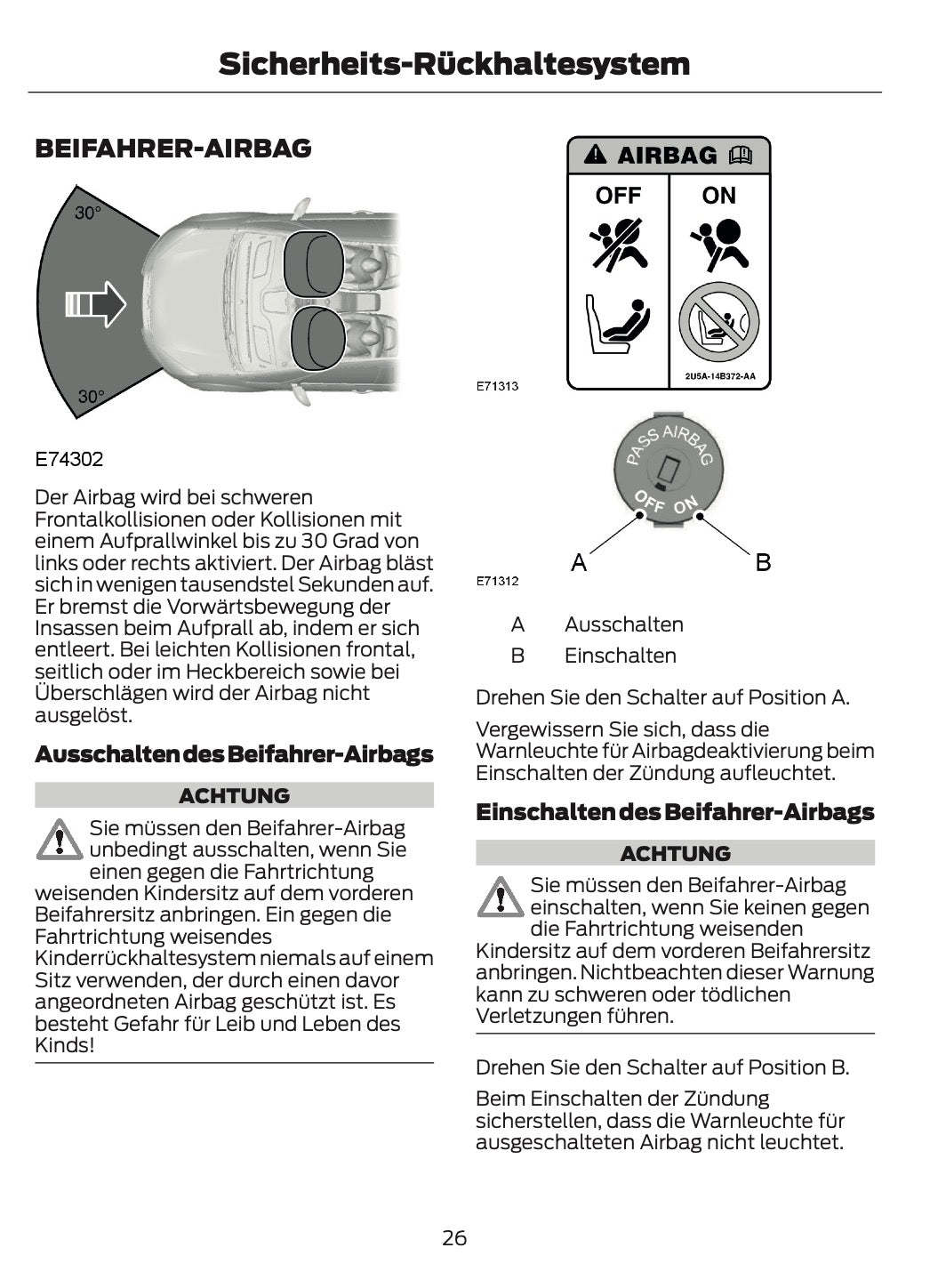 2012-2014 Ford B-Max Gebruikershandleiding | Duits