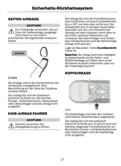 2012-2014 Ford B-Max Gebruikershandleiding | Duits