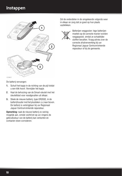 2011-2012 Jaguar XJ Owner's Manual | Dutch