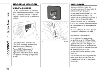 Jeep Renegade Uconnect Radio Nav 5.0 Handleiding 2015