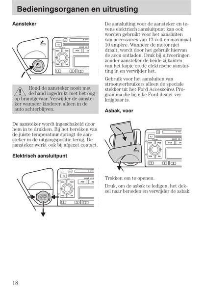 1999-2005 Ford Focus Owner's Manual | Dutch