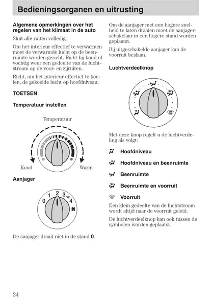 1999-2005 Ford Focus Owner's Manual | Dutch