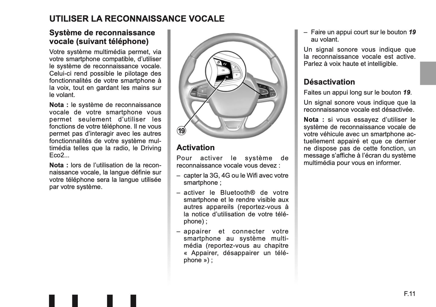 Renault Radio CD Bluethooth Bedienungsanleitung 2016