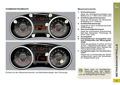 2012-2013 Peugeot 5008 Manuel du propriétaire | Allemand