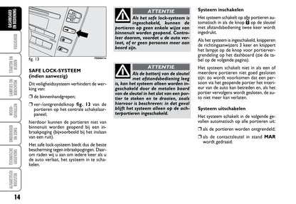 2008-2009 Fiat Bravo Gebruikershandleiding | Nederlands