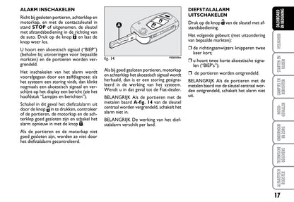 2008-2009 Fiat Bravo Gebruikershandleiding | Nederlands