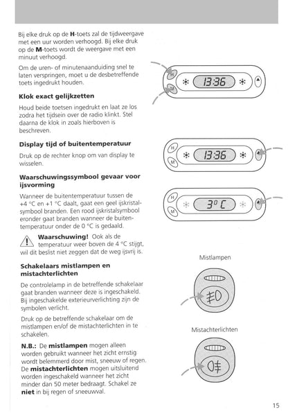 1995-1999 Ford Fiesta Gebruikershandleiding | Nederlands