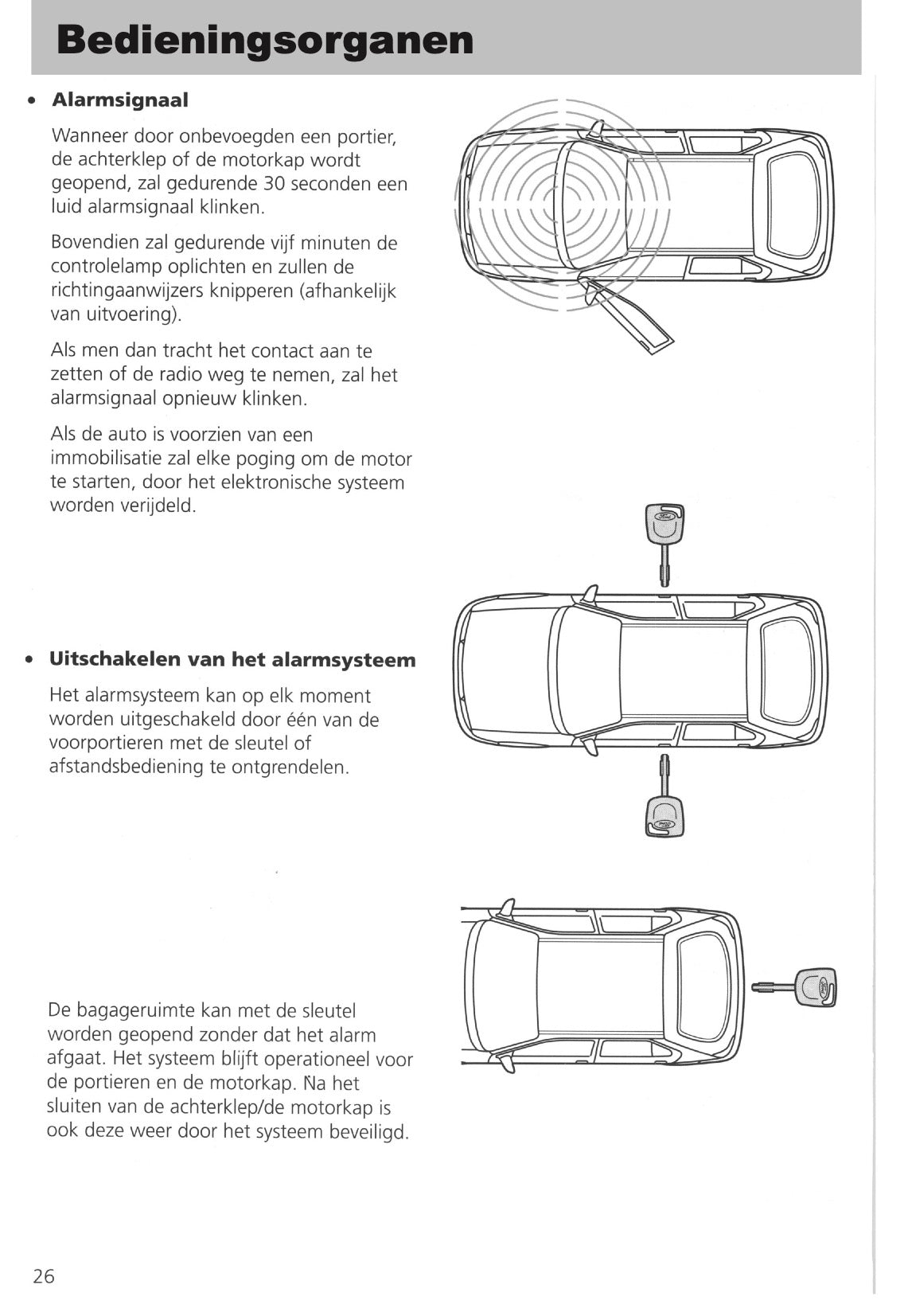 1995-1999 Ford Fiesta Gebruikershandleiding | Nederlands