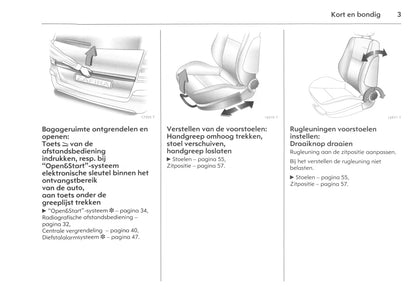 2006-2011 Opel Zafira Owner's Manual | Dutch