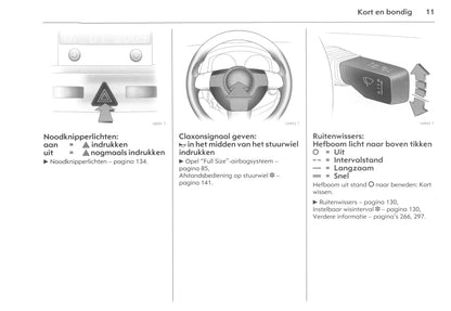 2006-2011 Opel Zafira Owner's Manual | Dutch