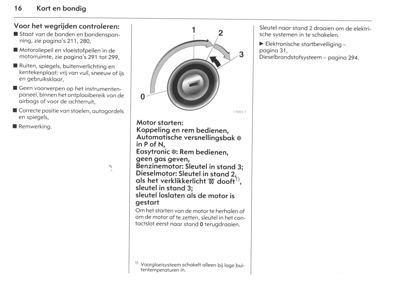 2006-2011 Opel Zafira Owner's Manual | Dutch