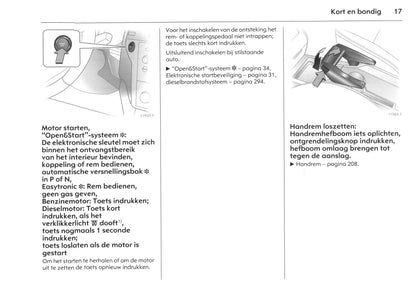 2006-2011 Opel Zafira Owner's Manual | Dutch