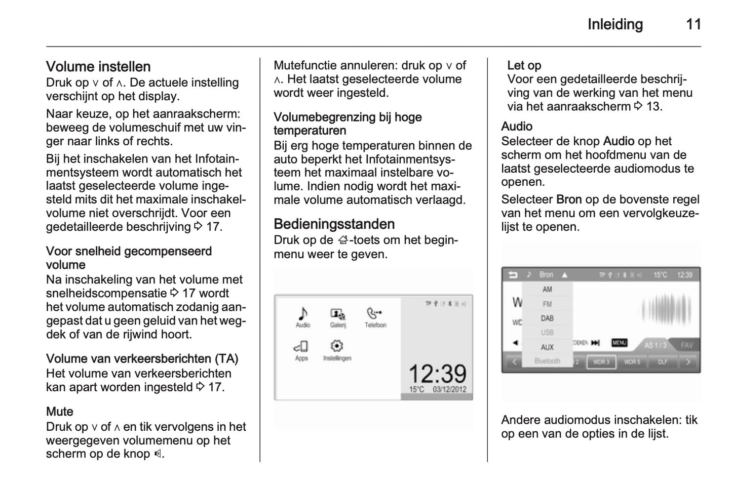 Opel Adam Infotainment System Handleiding 2013 - 2017