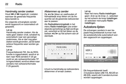 Opel Adam Infotainment System Handleiding 2013 - 2017