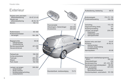 2014 Peugeot 308 Manuel du propriétaire | Néerlandais