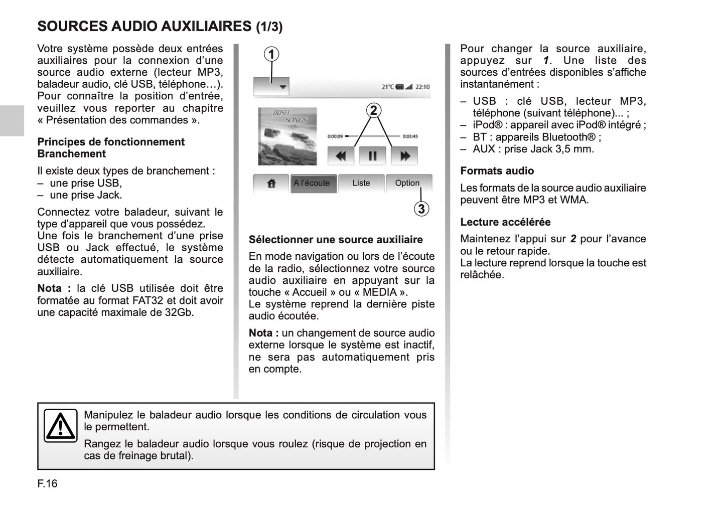 Renault Media-Nav Guide d'utilisation