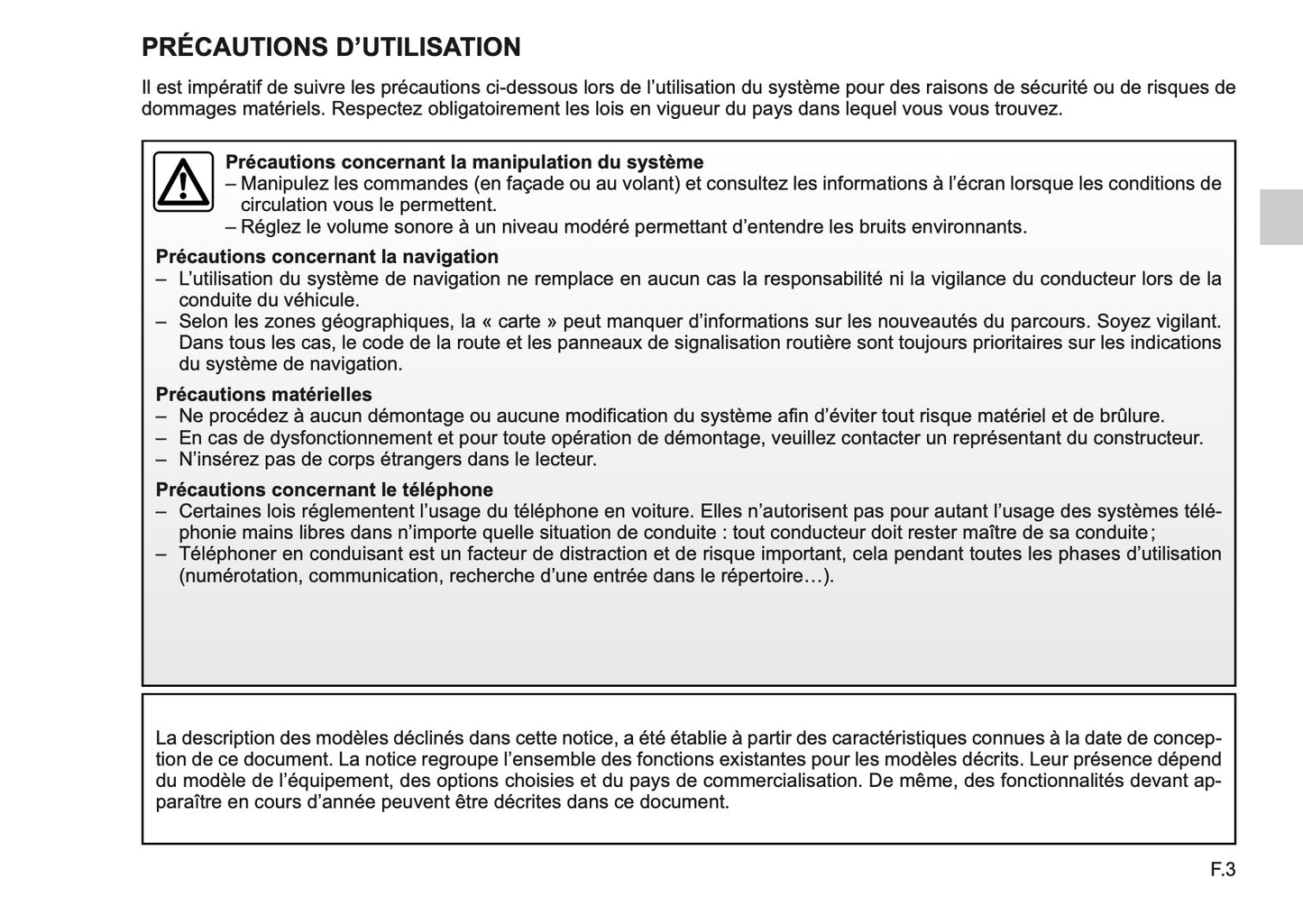 Renault Media-Nav Guide d'utilisation