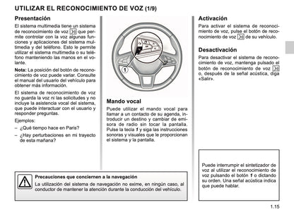 Renault Easy-Link de Instrucciones 2019 - 2020