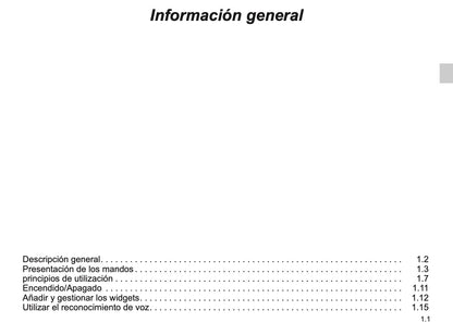 Renault Easy-Link de Instrucciones 2019 - 2020