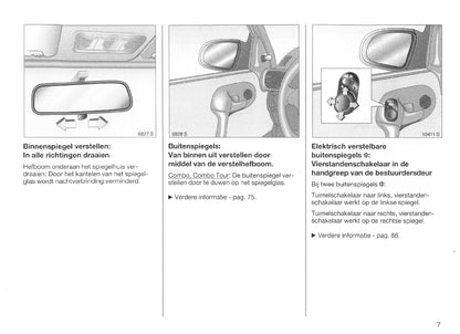 1998-2000 Opel Corsa Owner's Manual | Dutch