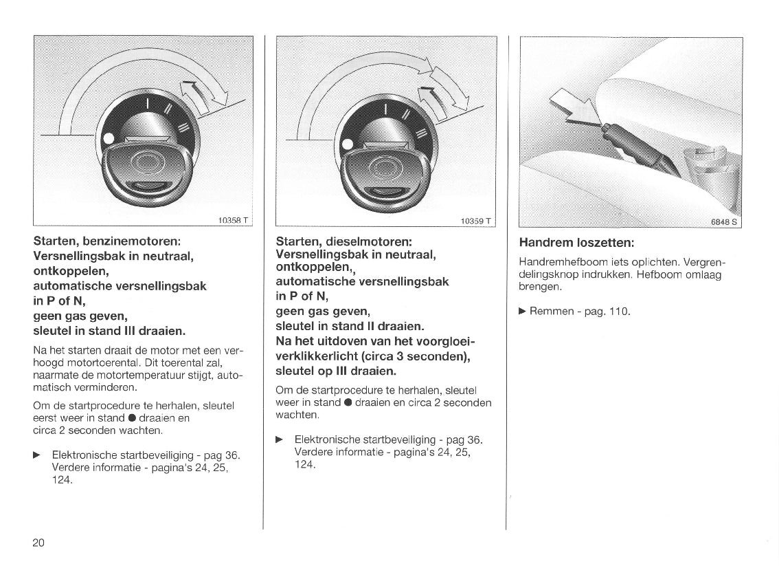 1998-2000 Opel Corsa Owner's Manual | Dutch