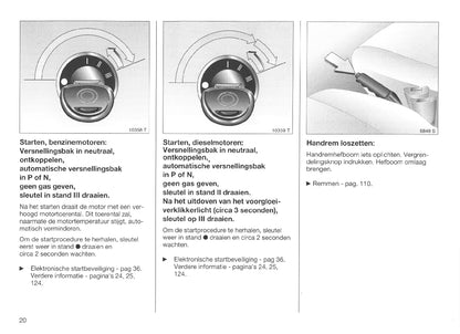 1998-2000 Opel Corsa Owner's Manual | Dutch