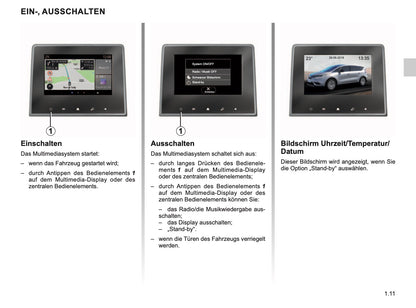 Renault Easy Connect - Multimediasysteme Bedienungsanleitung 2019