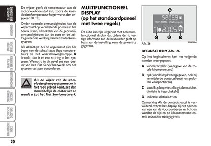 2010-2014 Fiat Idea Manuel du propriétaire | Néerlandais