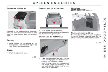 2011-2013 Citroën C4 Picasso/Grand C4 Picasso Gebruikershandleiding | Nederlands