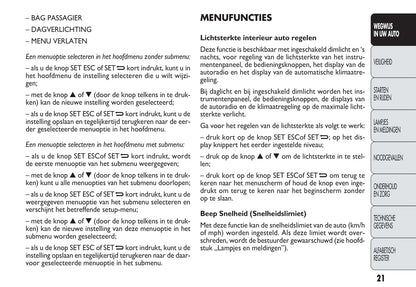 2010-2015 Fiat Doblò Manuel du propriétaire | Néerlandais