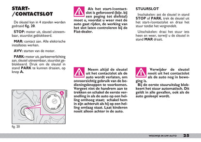 2001-2002 Fiat Ducato Gebruikershandleiding | Nederlands