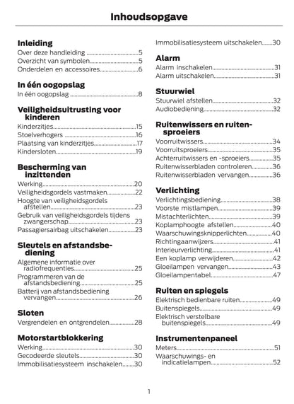 2011-2012 Ford Fusion Bedienungsanleitung | Niederländisch