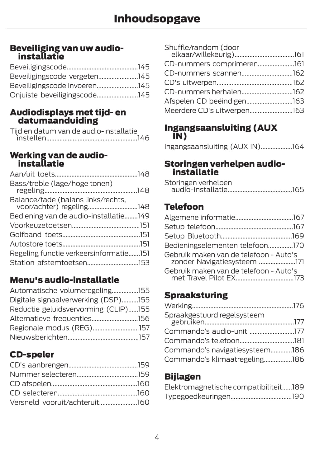 2011-2012 Ford Fusion Bedienungsanleitung | Niederländisch