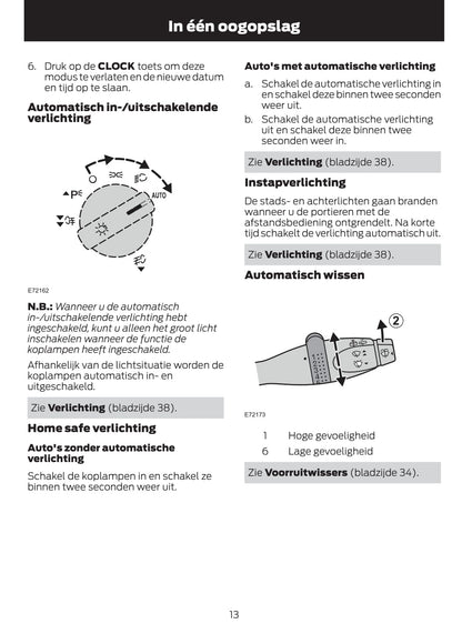 2011-2012 Ford Fusion Bedienungsanleitung | Niederländisch