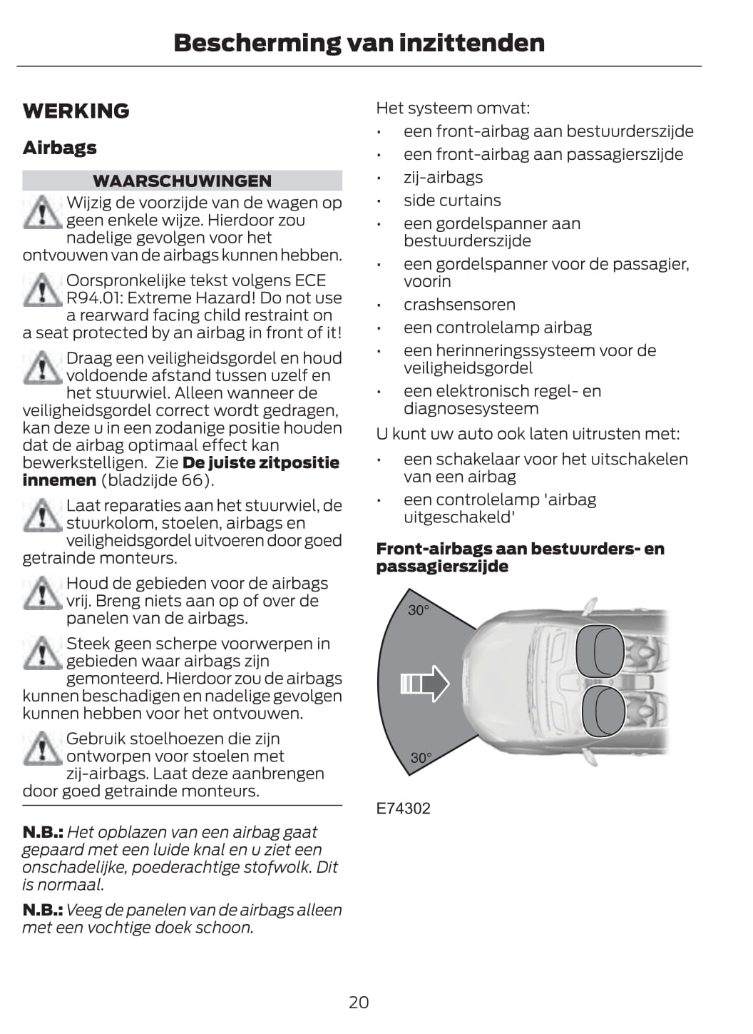 2011-2012 Ford Fusion Bedienungsanleitung | Niederländisch