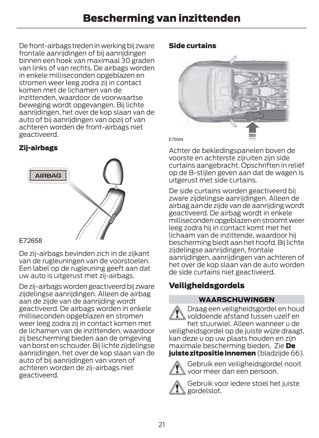 2011-2012 Ford Fusion Bedienungsanleitung | Niederländisch