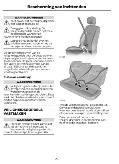 2011-2012 Ford Fusion Bedienungsanleitung | Niederländisch